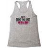 shes tying the knot buy us a shot Racerback Tank