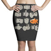 fisheye lens Pencil Skirts
