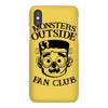 monsters outside fan club back iPhoneX