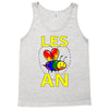 gay pride parade lgbt lesbian gay bi trans queer pan light Tank Top