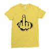 TAKE MY HAND Ladies Fitted T-Shirt