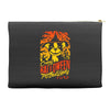 crazy halloween pit lady Accessory Pouches