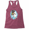frozen banana Racerback Tank