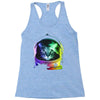 astronaut space cat Racerback Tank