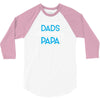 Only the best Dads Get Promoted to Papa 3/4 Sleeve Shirt