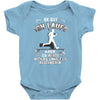 ich laufe Baby Bodysuit