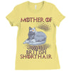 mother of british shorthair Ladies Fitted T-Shirt