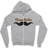 mustache (2) Zipper Hoodie