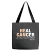 Heal Cancer Tote Bags