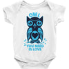 owl you need is love Baby Onesie