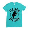 italian stallion Ladies Fitted T-Shirt