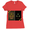 see no evil Ladies Fitted T-Shirt