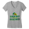 rock out with your guac out Women's V-Neck T-Shirt