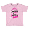 Celebrating With the 5th Birthday Queen Toddler T-shirt