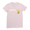 Mom to Bee Unknown Gender Ladies Fitted T-Shirt
