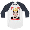 Ruth Bader Notorius Rbg 3/4 Sleeve Shirt