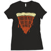 feed me pizza tell me i'm pretty Ladies Fitted T-Shirt