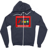in case of gamer invasion Zipper Hoodie