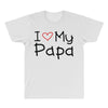 I Love My Papa All Over Men's T-shirt