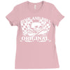 rock and roll Ladies Fitted T-Shirt