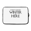 Winter (f80) Laptop sleeve