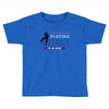 i Stopped Playing Fortnite To Be Here Toddler T-shirt