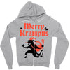 merry krampus Zipper Hoodie