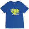 my heart is on that field V-Neck Tee