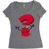 anime funny Women's Triblend Scoop T-shirt