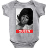 Aretha Franklin Queen Baby Bodysuit