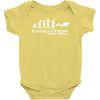 evolution of scuba divingfunny swim retro sea cool boat party Baby Bodysuit