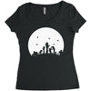 Zombies Women's Triblend Scoop T-shirt