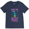 birthday troll sister V-Neck Tee