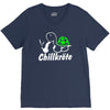 chillkr&ouml;te  fun kult shit bong marihuana joint smoke weed punk gras V-Neck Tee
