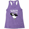 5 Percent Unicorn 95 Percent Ninja Racerback Tank