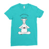 Yoga with Goat Ladies Fitted T-Shirt