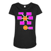 mom and dad Maternity Scoop Neck T-shirt