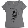 grim reaper Women's Triblend Scoop T-shirt