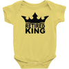 retired king Baby Onesie