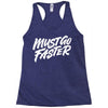must go faster 2 Racerback Tank
