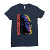 mcgregor face Ladies Fitted T-Shirt