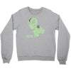 alien believe space sci fi ufo nerd Crewneck Sweatshirt
