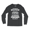 Super Cool Stepdad Of A Freaking Awesome Grandson Long Sleeve Shirts