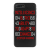 adapt or die encoded (white) iPhone 7 Plus Case