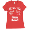 trust me chef Ladies Fitted T-Shirt