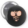 ripped muscles, six pack, Pin-back button