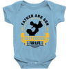 Father and Son Best Friends for Life Baby Bodysuit