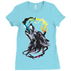 wolf Ladies Fitted T-Shirt