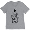 you shall not pass (2) V-Neck Tee