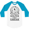 Golfer Pawpaw 3/4 Sleeve Shirt